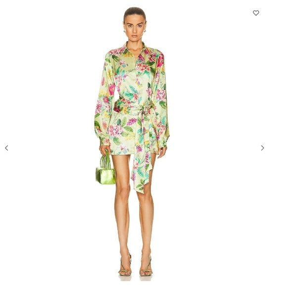 ROCOCO SAND Rue Long Sleeve Short Dress - Picture 1 of 8